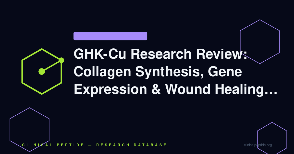 Abstract hexagonal molecular structure representing hexarelin hexapeptide GHS-R1a agonist mechanism, potency ranking, and cortisol co-stimulation in preclinical GHRP research.