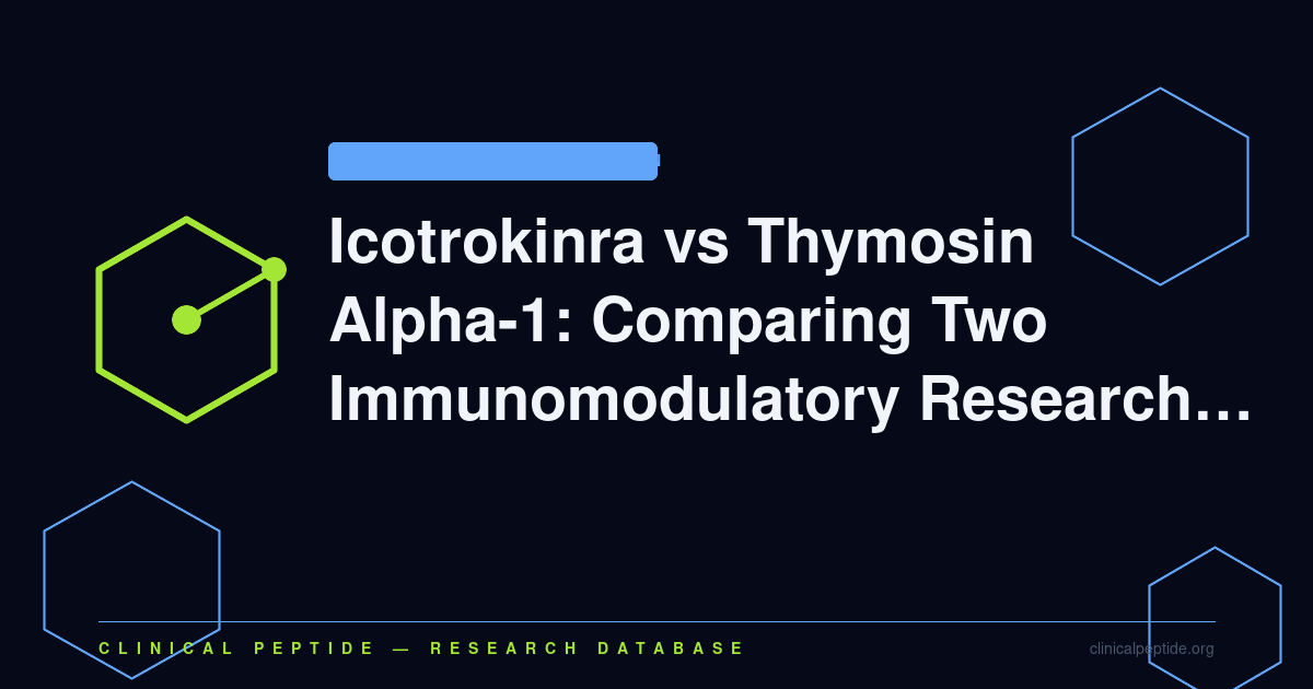 Abstract molecular motif contrasting a macrocyclic peptide and a linear peptide in immunomodulatory research.
